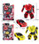 Fighter Warrior Bots MAX – The Ultimate 2-in-1 Transformable Robot & Car Yellow
