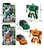 Fighter Warrior Bots  - Suba Racer - 2-in-1 Transformable Robot & Car Orange