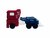 Transform Mecha Robots – 2in1 robot and car - set of 2 pieces