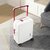 Suitcase set white Hardcase - 3 pieces - TSA Lock - wide handle Bubule