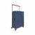 Hardcase suitcase Steel Blue Large - 65 cm - TSA Lock - wide handle Bubule