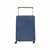 Hardcase suitcase Steel Blue Large - 65 cm - TSA Lock - wide handle Bubule
