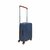 Hardcase suitcase Hand luggage steel blue - 55 cm - TSA lock - wide handle Bubule