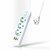 Power Strip with 3 Sockets, 2 USB Ports + 1 USB-C - 2500W - 2 Meter - White - Lucky Hawk