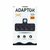 European power strip, 3 sockets without extension cable with 2 USB 1 Type-C ports