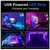 RGB LED MOOD LIGHT 5M - Usb - APP Control & Afstandsbediening 