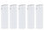 Witte Bedrukbare Aansteker blanco - 50 stuks – kliksysteem - TOM®