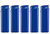 Blauw Bedrukbare Aansteker blanco - 50 stuks – kliksysteem - TOM®
