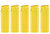 Geel Bedrukbare Aansteker blanco - 50 stuks – kliksysteem - TOM®
