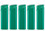 Groen Bedrukbare Aansteker blanco - 50 stuks – kliksysteem - TOM®