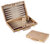 Backgammon Set - solid wood - 47.5 x 38 x 2.7 cm