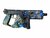 Gel Blaster - Space Vector Assault Rifle - complete set - rechargeable - 74 CM Blue including gel balls (1000 pcs.)