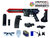 Gel Blaster - M16 - Luminous Silencer - LED Light - incl. gel balls - complete set - rechargeable - 78CM