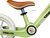 Foldable Bike - Foldable Balance Bike with 1-Button System - 87CM - Green - Lightweight