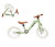 Foldable Bike - Foldable Balance Bike with 1-Button System - 87CM - Green - Lightweight
