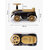 Classic Luxury Retro Car - Walking Car 55CM - Black - Music and Lights