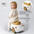 Classic Luxury Retro Car - Walking Car 55CM - White - Music and Lights