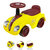 Classic Luxury Retro Car - Walking Car 55CM - Yellow - Music and Lights