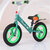 Mengle Baby - Children's balance bike 80 cm - Green - rubber tires - from 1 year
