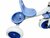 Tricycle children's bicycle - blue - with pedals - light & sound 63CM