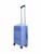 Luxury Suitcase Set - Trolley Set 3-Piece - PP Silicone Travel Case ( Light Blue )
