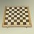 Houten Chess & Dammen 2-in-1 - 52x52 cm - schaak set 