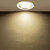 Downlight LED inbouwspots - 7W - 3 kleuren - 3000K, 4000K en 6500K spot 3in1 - 2x Gold design spots