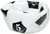Voetbal glanzend maat 5 - zwart en wit klassiek design