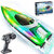 Gallop RC Speedboot &ndash; LED-verlichting, Hoge Snelheid - 2.4GHZ  Tornado boat Green
