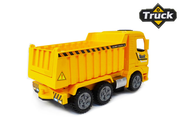Truck toy with dump truck - Dump Truck - with light and sound 25CM