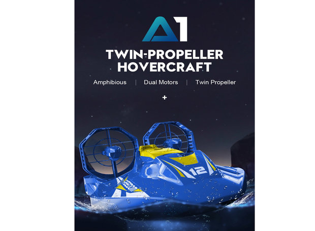 Rc Hovercraft 2IN1 - 2.4G 4CH 