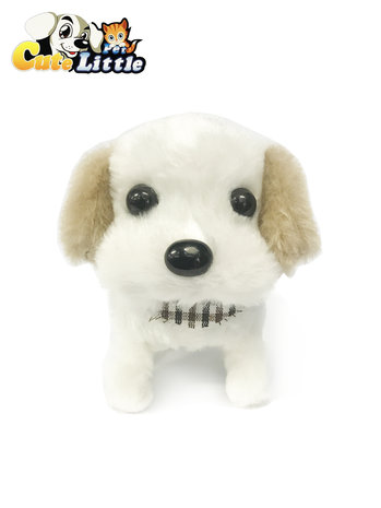 Cute Little Puppy cute toy dog ​​barks and walks 18CM