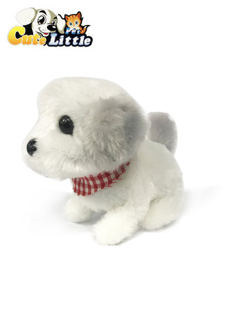 Cute Little Puppy schattig speelgoed hondje blaft en loopt 18CM
