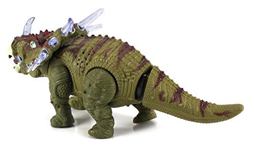Toy Dinosaur - Triceratops - with light and Dino sound 35CM
