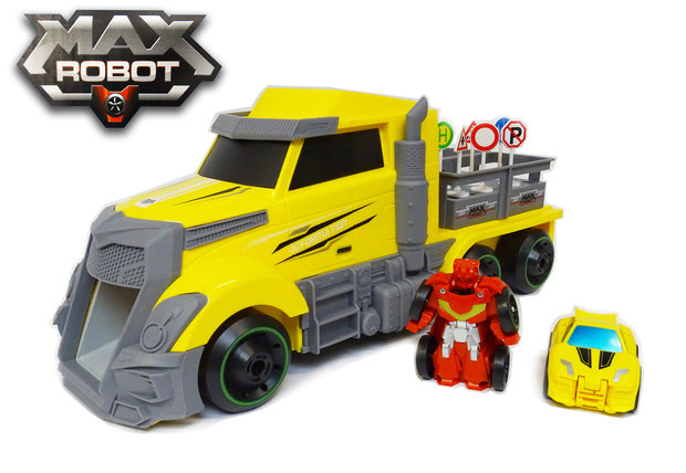 Deformation Transformer vrachtwagen set speelgoed - Robot en auto 2in1 - Robot Max - speelset 39CM
