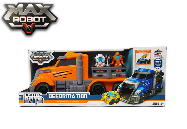 Deformation Transformer vrachtwagen set speelgoed - Robot en auto 2in1 - Robot Max - speelset 39CM