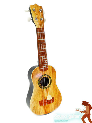 Speelgoed Gitaar met 4 snaren - Sound Guitar - 56cm - Speelgoedinstrument