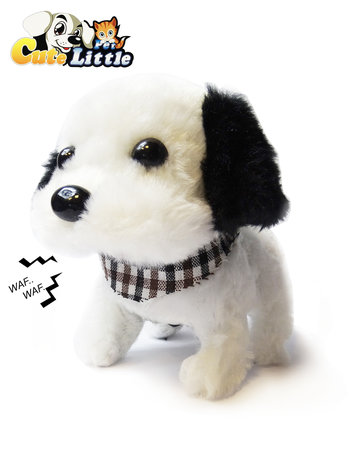 Cute Little Puppy schattig speelgoed hondje blaft en loopt 18CM