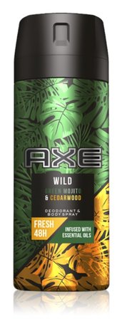 Axe Wild Mojito &amp; Cedarwood 48H Fresh - Deodorant &amp; body Spray 150ml