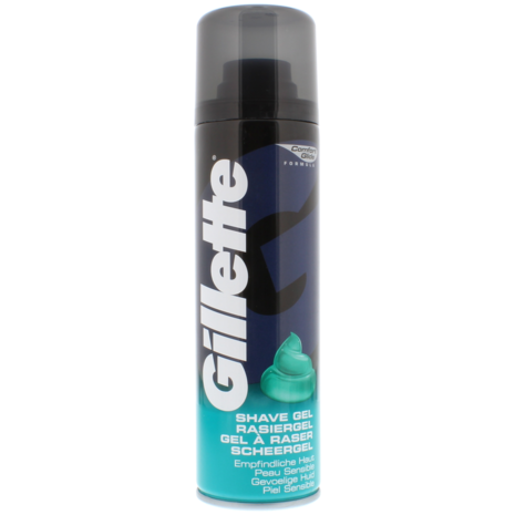 Gillette Shaving gel sensitive - for sensitive skin - shave gel 200ml