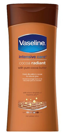 Vaseline Cocoa Radiant - Bodylotion - met pure cacao boter 200ml
