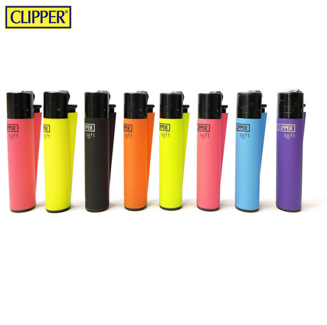 Clipper Aanstekers- 48 stuks- color Vuursteen aansteker - na vulbaar 