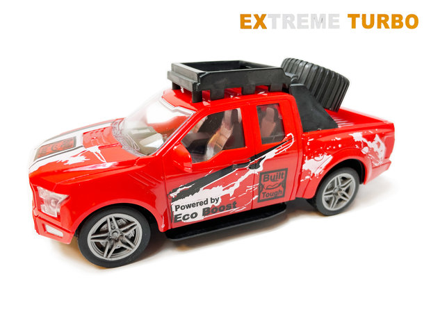 Rc car Extreme Turbo red 1:20 - radio controlled car - 19 CM