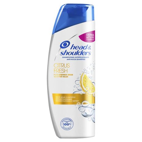 Head & Shoulders Citrus Fresh Anti-roos Shampoo - voor vettige haar 500 ML