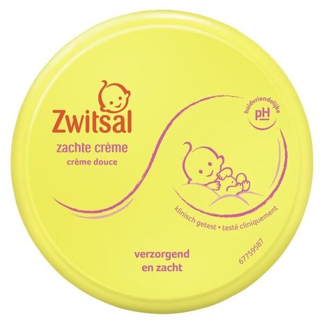 Zwitsal Baby Soft Cream - caring and soft - 200ml