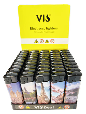 Aanstekers 50 stuks - navulbaar - klik aansteker