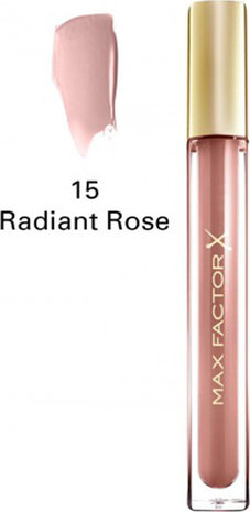 Max Factor 15 Radiant Rose.