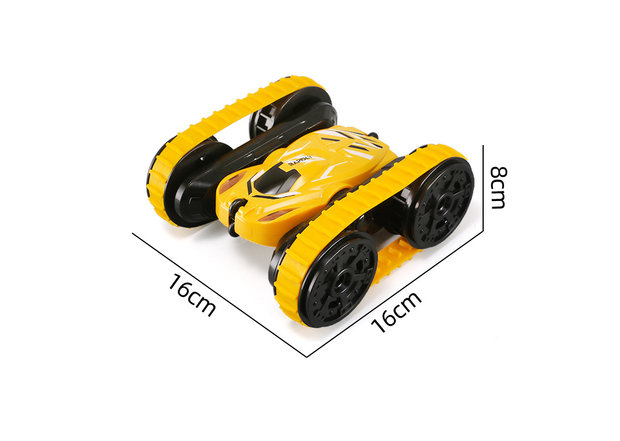 RC Stunt Car Crawler RAPIDLY 1:16 - 2IN1 Remote Control Toy Stunt Car 2.4GHZ - Rechargeable