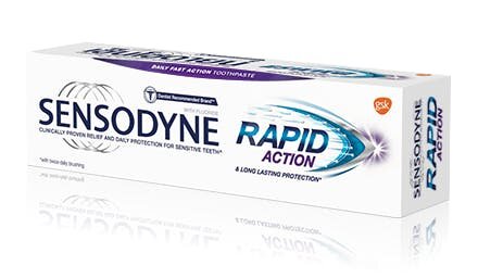 Sensodyne Rapid Action 75ml - Tandvlees Bescherming Dagelijkse Tandpasta 