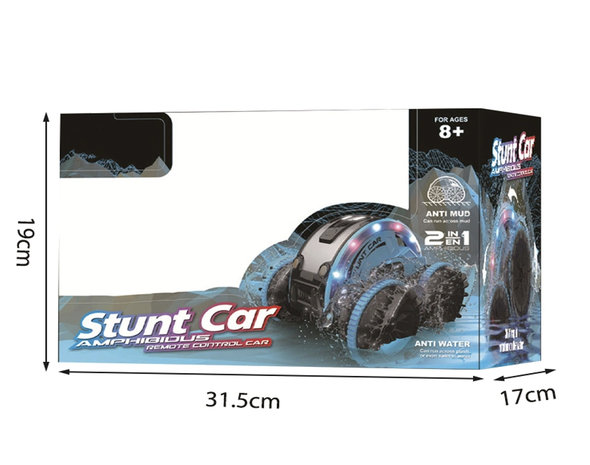 Rc stunt auto &amp; boot 2in1 Amphibious  2.4Ghz 4WD